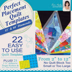 DIME - Perfect Placement Quilt Templates Bundle