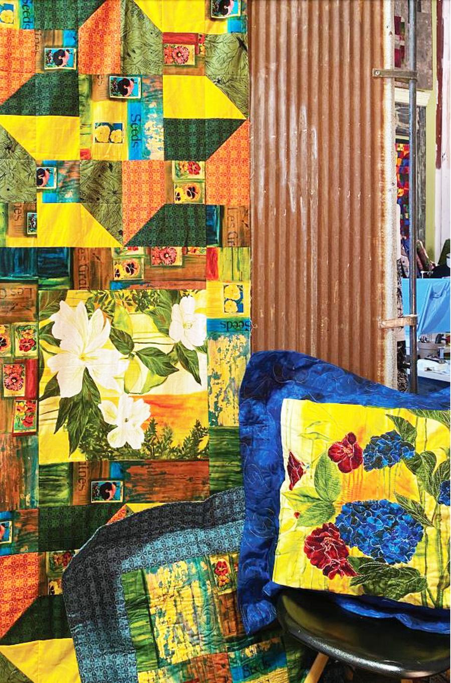 Frond Design Studio Sleeping Arrangements Quilt Kit - Sewingmachinesplus.com
