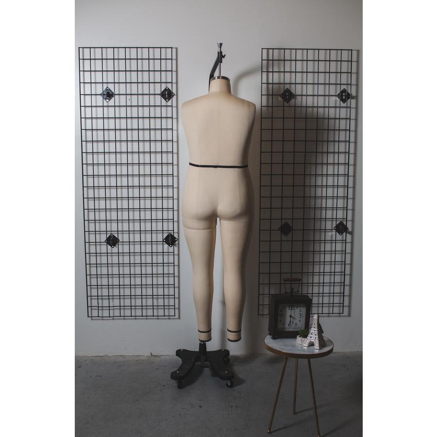 French European Inc. Missy Full Body Plus Size With Removable Legs Dress Form (Sizes Available: 14, 16, 18, 20)