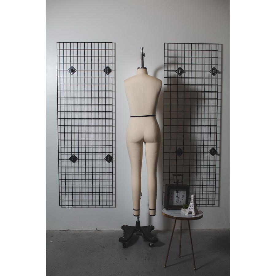 French European Inc. Missy Full Body Plus Size Standard Dress Form (Sizes Available: 14, 16, 18, 20)