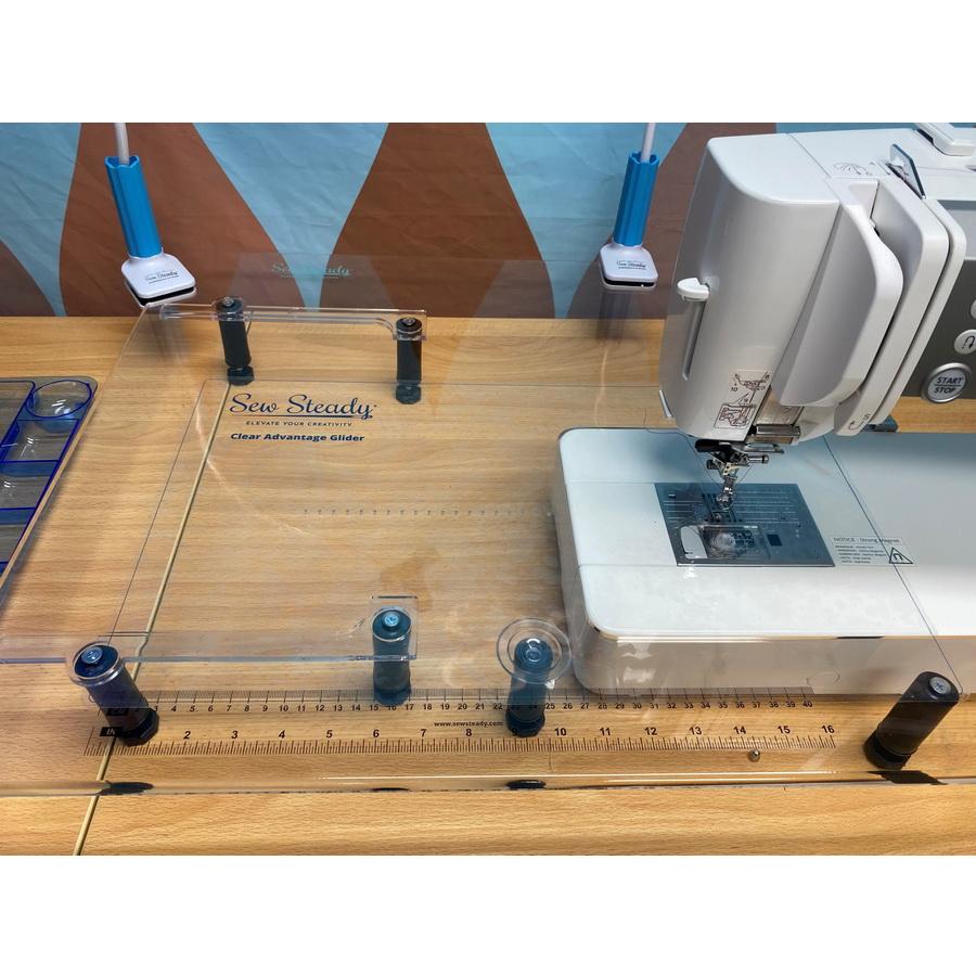 Sew Steady Clear Advantage Glider - Sewingmachinesplus.com