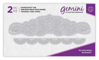 Gemini by Crafter's Companion packaging featuring two lace border dies from Blossoming Borders