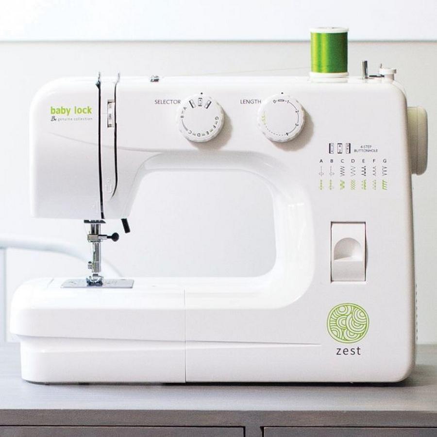 Baby Lock Zest Sewing Machine - From the Genuine Collection (OPEN BOX MODEL) - Sewingmachinesplus.com