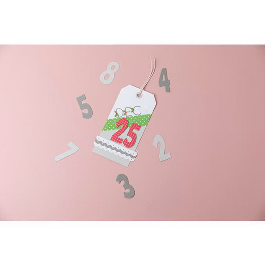 Sizzix Bigz Die Numeracy by Jenna Rushforth