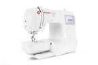 Singer 2010 Superb computerized sewing machine; white with touch-screen display.