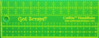 Quilters Paradise Engraved CutRite Handi Ruler