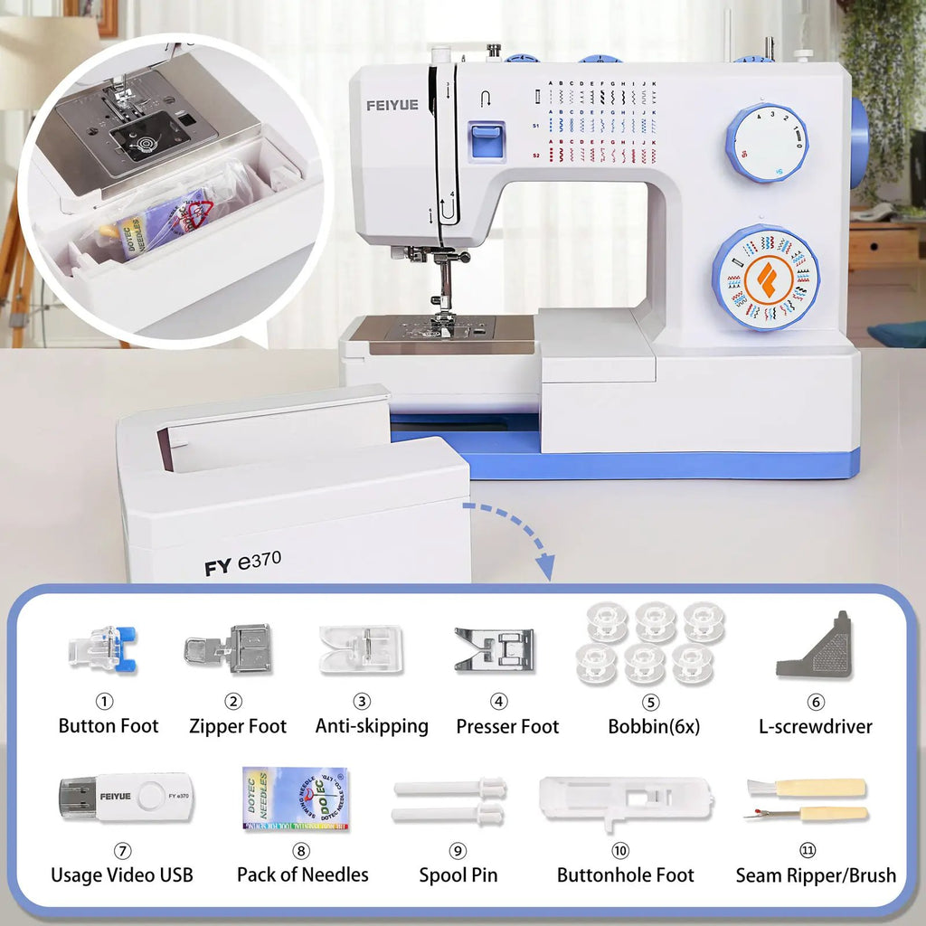 FY - e370 Mechanical Sewing Machine - Sewingmachinesplus.com