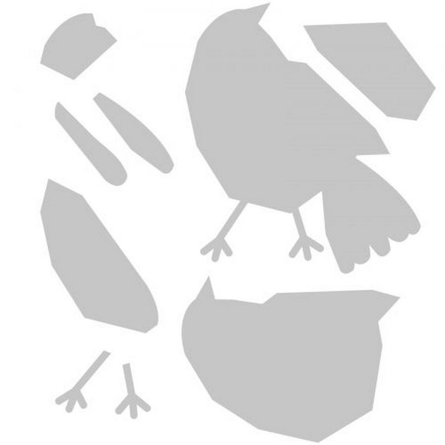 Sizzix Bigz Die Patchwork Bird by Tim Holtz - Sewingmachinesplus.com