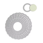 Sizzix Framelits Dies Circles, Scallop