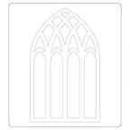 Sizzix Bigz Die Cathedral Window by Tim Holtz - Sewingmachinesplus.com
