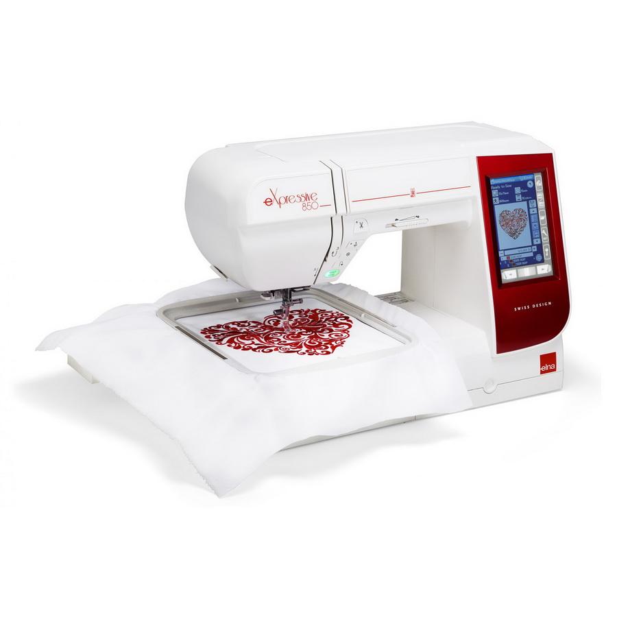 Elna eXpressive 850 Sewing and Embroidery Machine (OPEN BOX MODEL) - Sewingmachinesplus.com