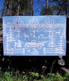 Winter In Wedgewood by Joanne Hoffman Fabric Kit (JHWW - 541) - Sewingmachinesplus.com