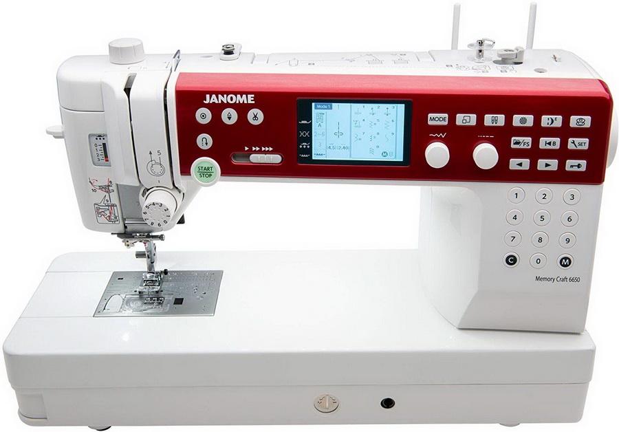 Janome MC6650 Memory Craft Computerized Quilting and Sewing Machine with FREE Bonus