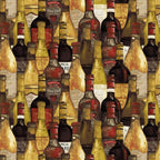 Wine Night Table Set Fabric Quilt Kit (Placemat and Table Runner) - Sewingmachinesplus.com