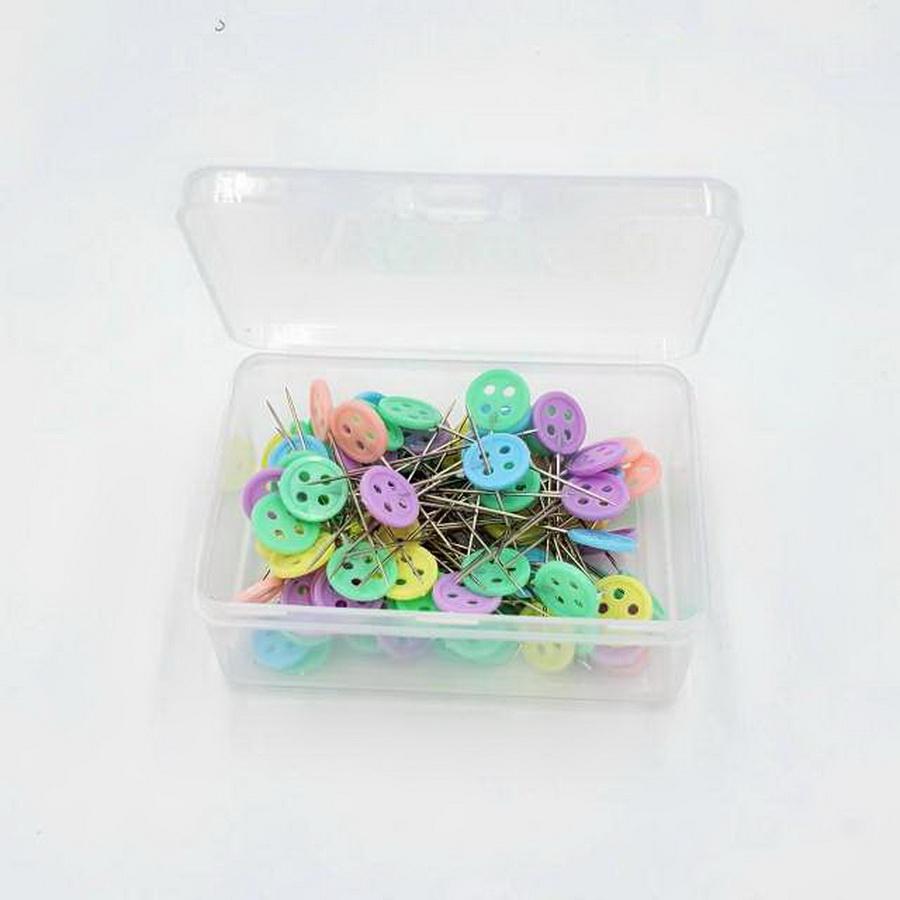 Button Push Pins (100 Pk) - Sewingmachinesplus.com