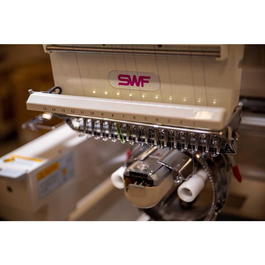 SWF MAS-15 Series Embroidery Machine with Stand
