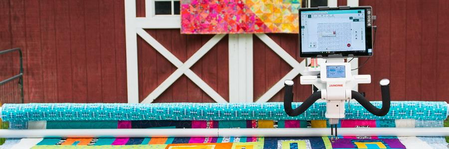 Janome Quilt Maker Pro 16 Longarm Quilting Machine