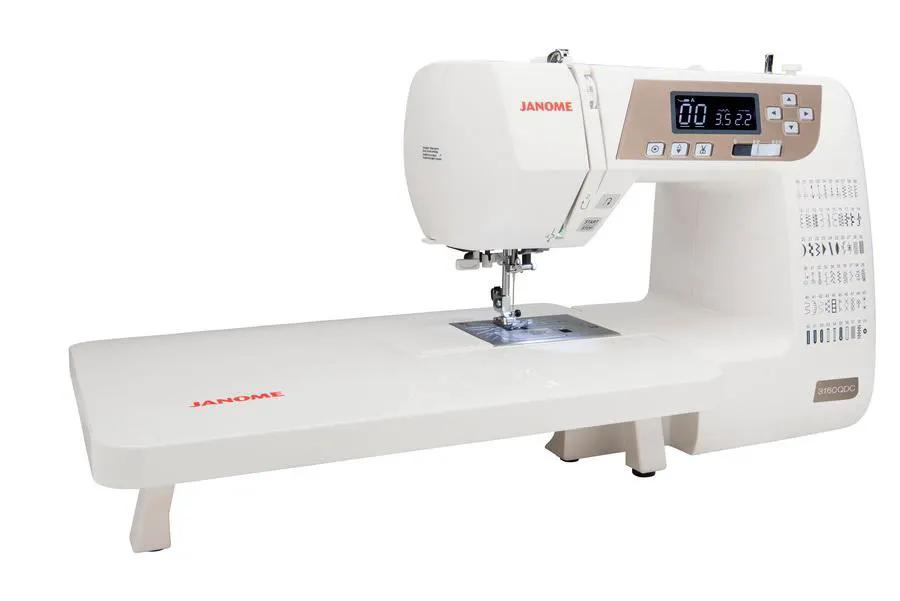 Janome 3160QDC - T - Gold Face Sewing Machine: FREE Quilting Attachment Kit - Sewingmachinesplus.com