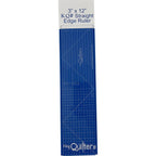 King Quilter II 3" x 12" Longarm Quilting Ruler - Sewingmachinesplus.com
