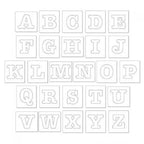 Sizzix Bigz Alphabet Set 26 Dies - AllStar 3 1/2in Capital Letters - Sewingmachinesplus.com
