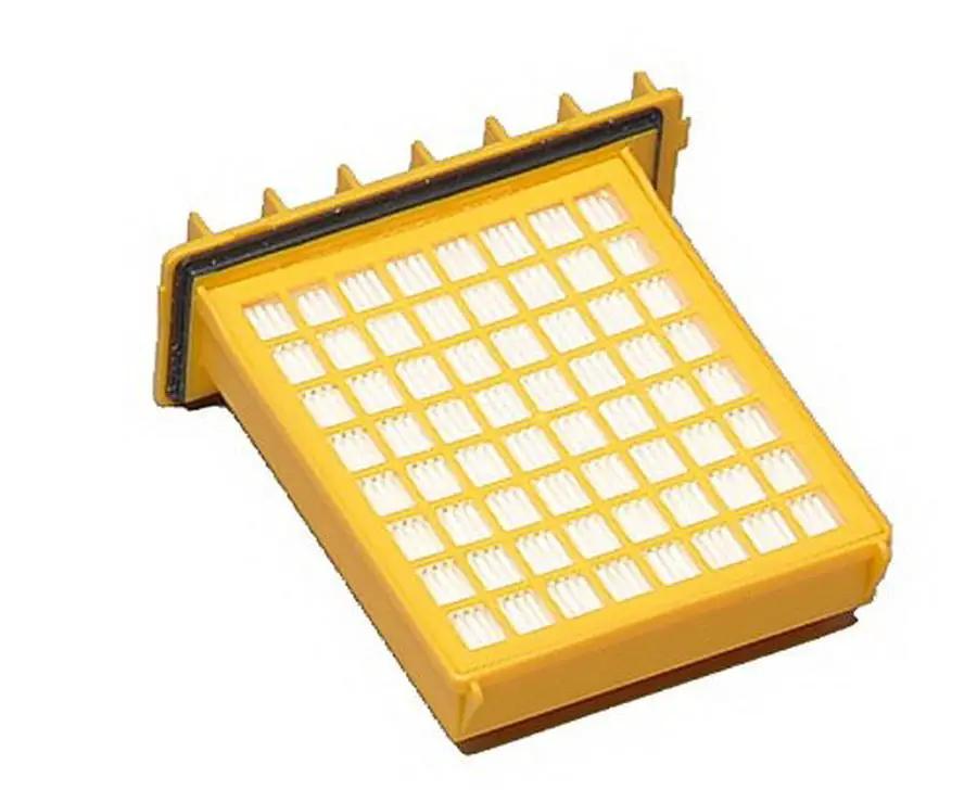 SEBO HEPA service box for Airbelt K Series machines, yellow housing with white filter grid