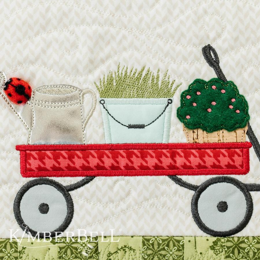 Kimberbell Spring Showers Machine Embroidery - Sewingmachinesplus.com