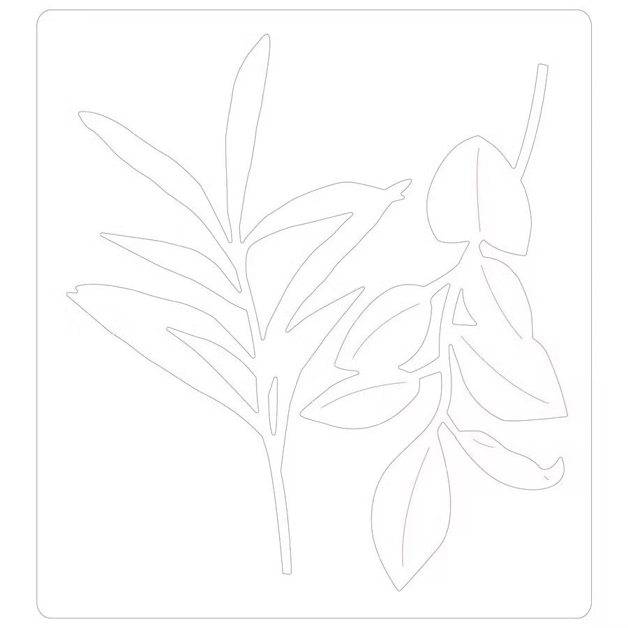 Sizzix Bigz Die Tropical Stems by Sharon Drury cutting machine die set
