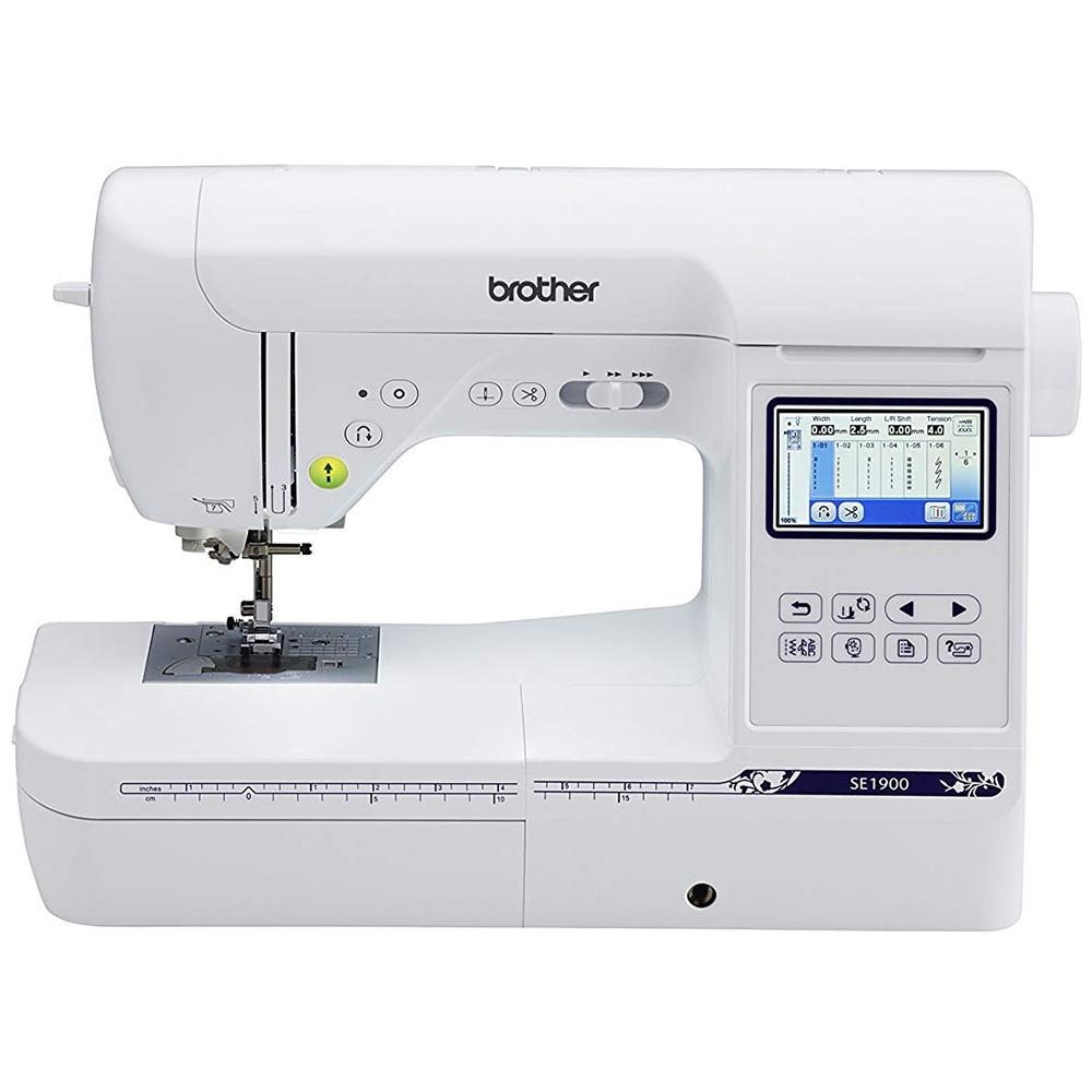 Brother SE1900 Sewing and Embroidery Machine w/ 240 stitches and 5in x 7in Embroidery area