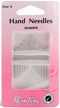 Hand Needles Sharps #5 - 10 - 20 Pack by Hemline (40020022)