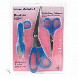 8 1/2 inch All-purpose Scissor, 5 inch Embroidery Scissor,  & Thread Snips
