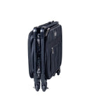 Tutto Small Machine Bag Black, compact sewing machine bag with wheels from Tutto Luggage.