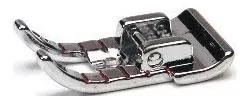 Husqvarna Viking 1/4in presser foot, metal sewing machine attachment for precise seam allowance and edge guide