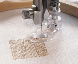 Darning / Quilting Free Motion Guide Foot for Viking - 412541745