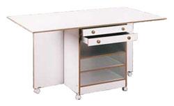 Horn Ultimate Crafting Table 4172 WHITE/OAK TRIM