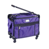 17" Tutto Small Carry-On Luggage on Wheels - PURPLE