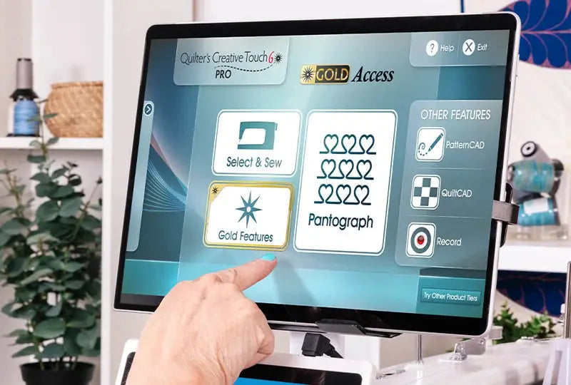 QuiltMotion QCT Gold Lifetime Gold Access | Requires Prior QCT Pro Installation
