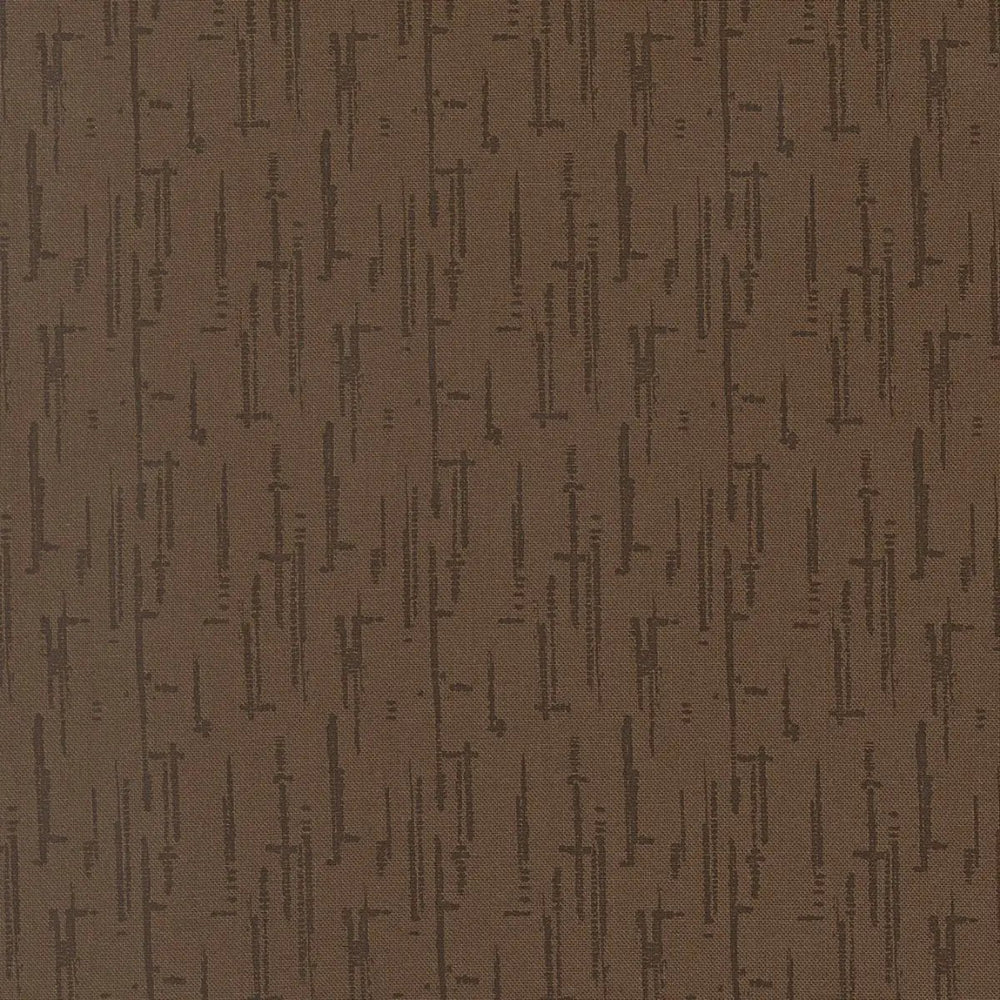 Windfall Textured Coffee brown quilting fabric by Fancy That Design House for Moda Fabrics