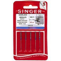 Singer Serger Regular Point Needles Style 2022 - Size 90/14 - 5 Pack