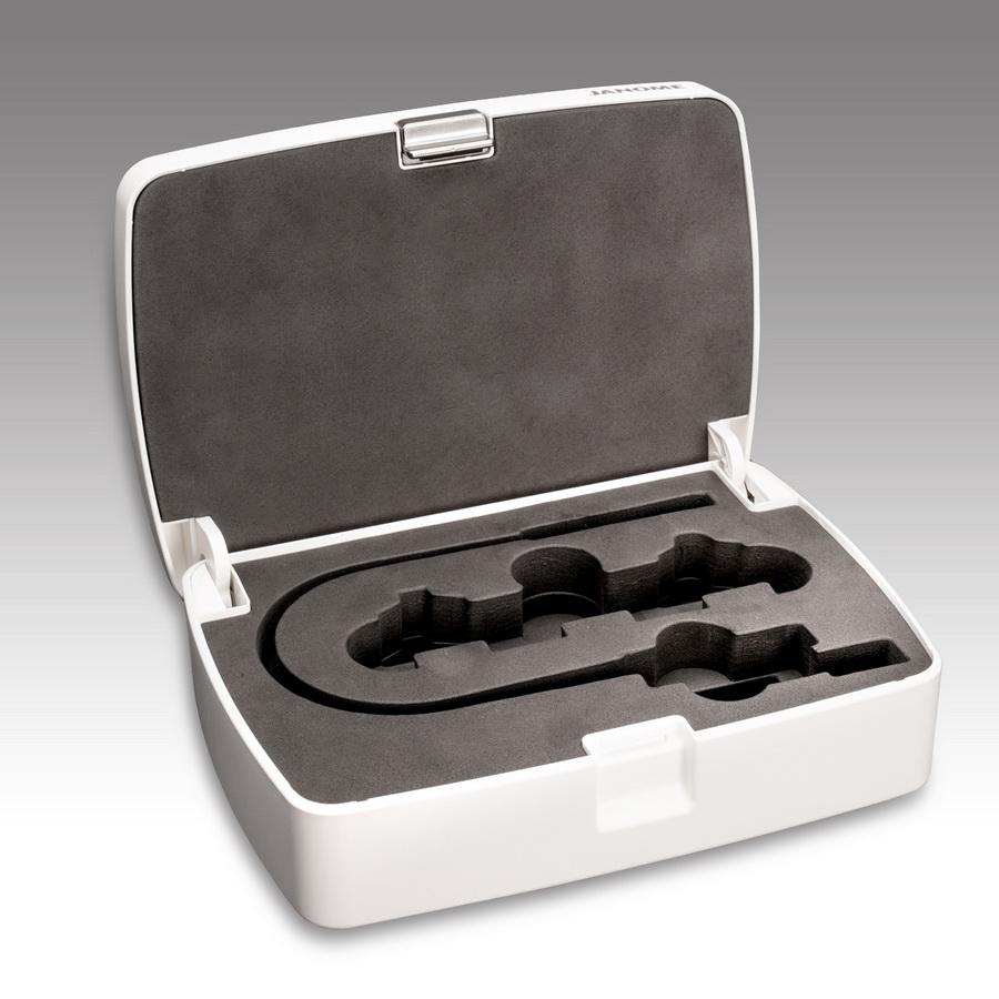 Janome Exclusive CM17 A.S.R. Accessory Case (Black or Grey) - Sewingmachinesplus.com