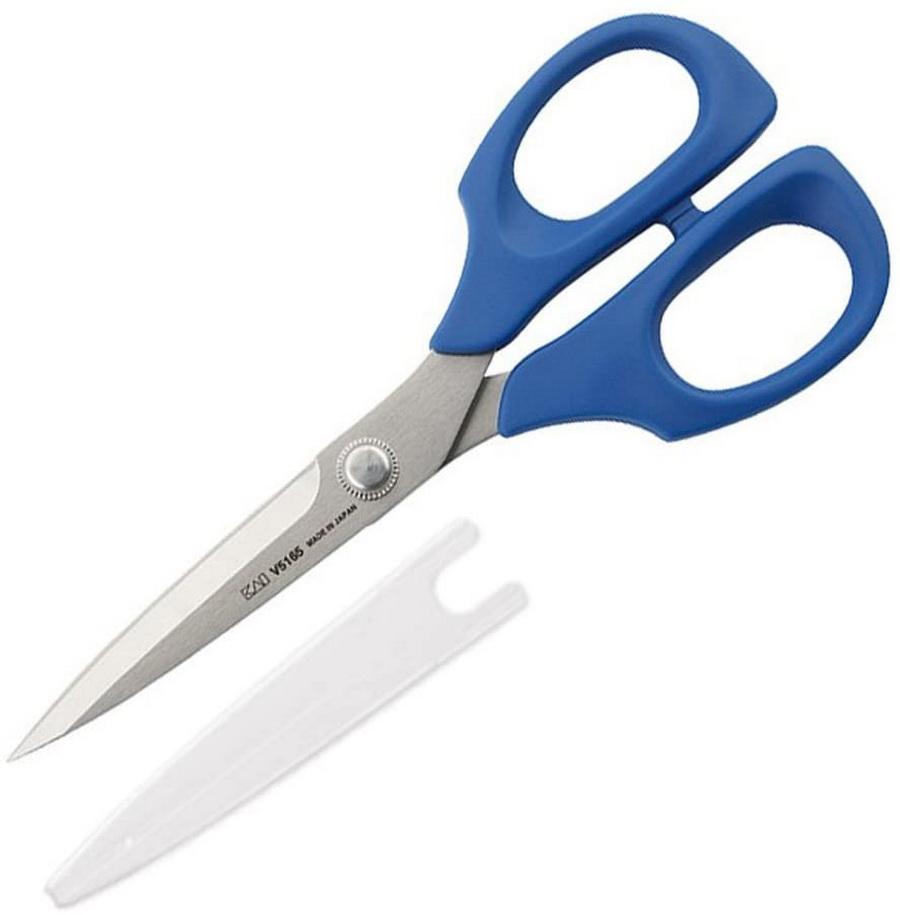 Kai N5165 6.5 Inch Sewing Scissors With Blade Cap (Available in Different Colors)