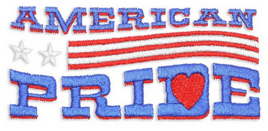 Patriotic Puff Foam Embroidery CD w/SVG - Designs by Hope Yoder