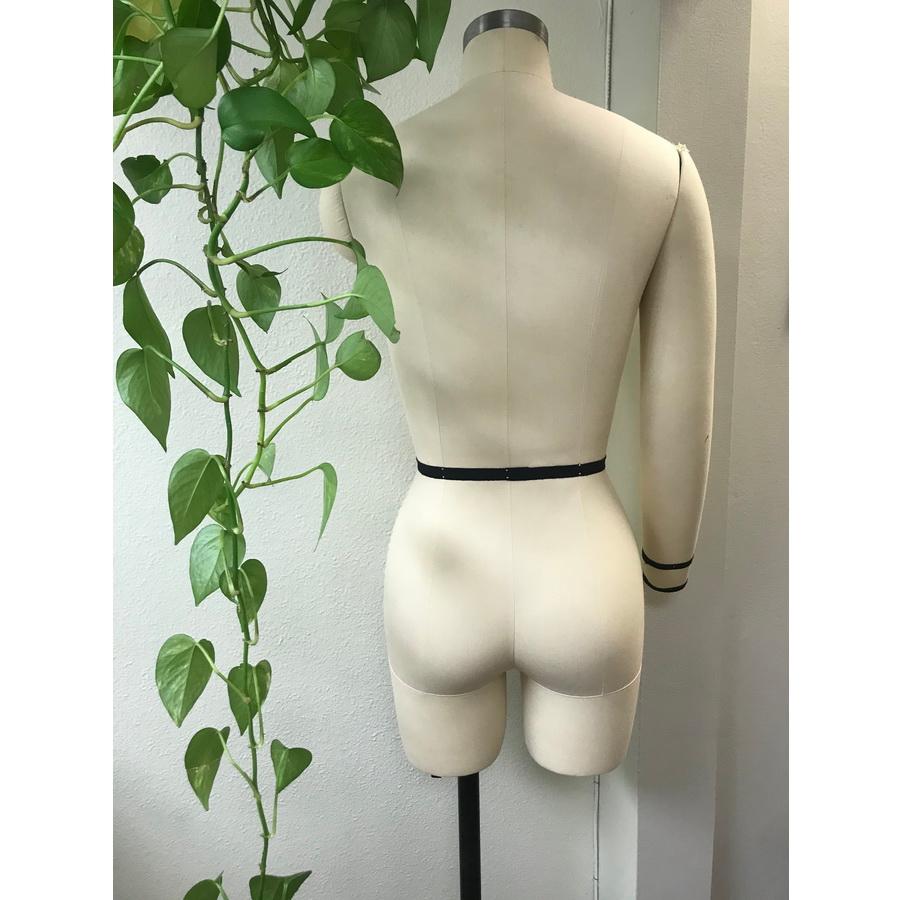 French European Inc. Half Body Leg Missy Dress Form (Sizes Available: 4, 6, 8, 10, 12))