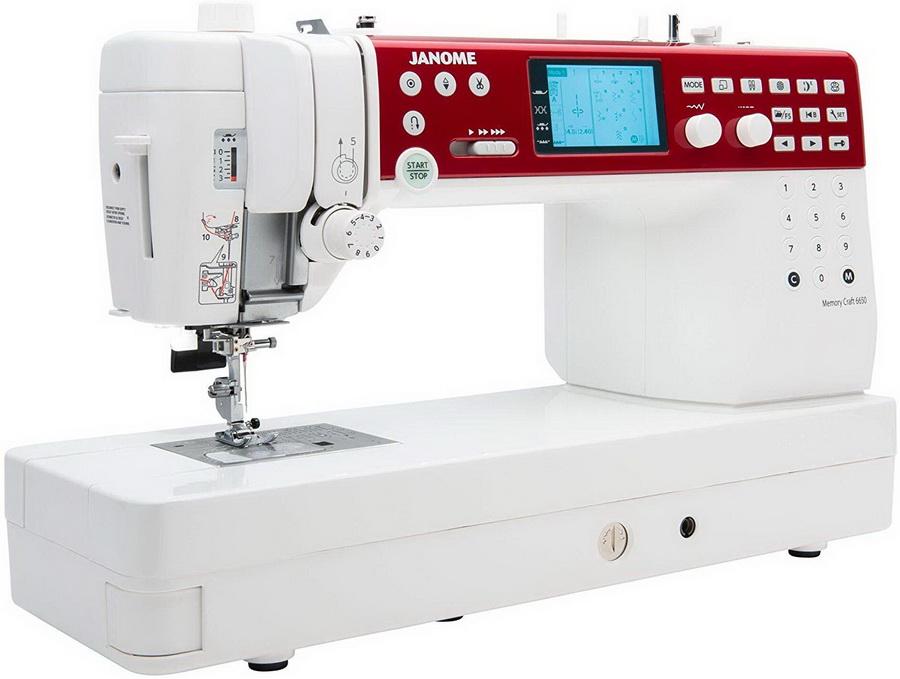 Janome MC6650 Memory Craft Computerized Quilting and Sewing Machine (OPEN BOX MODEL) - Sewingmachinesplus.com