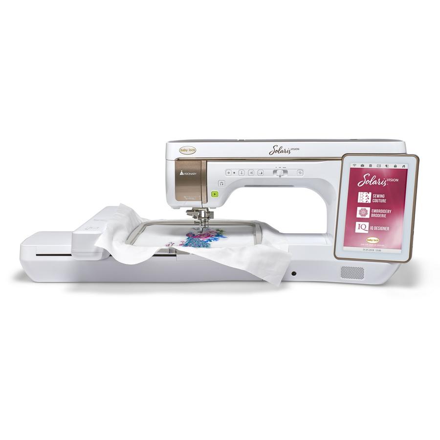 Baby Lock Solaris Vision Embroidery, Quilting and Sewing Machine - Sewingmachinesplus.com