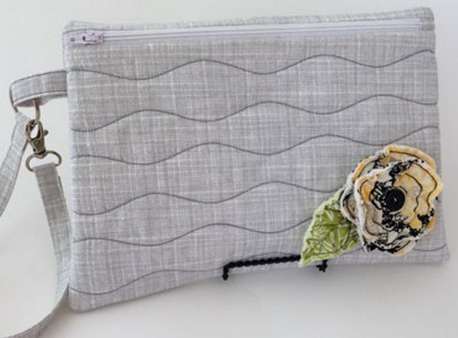 Embroidery Garden In the Hoop Wristlet Set - Sewingmachinesplus.com