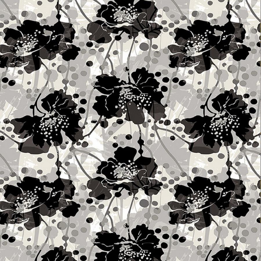 Black White and Citrus Fabric Kit - Sewingmachinesplus.com