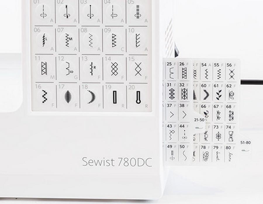 Janome Sewist 780DC Sewing Machine (Open Box Model) - Sewingmachinesplus.com