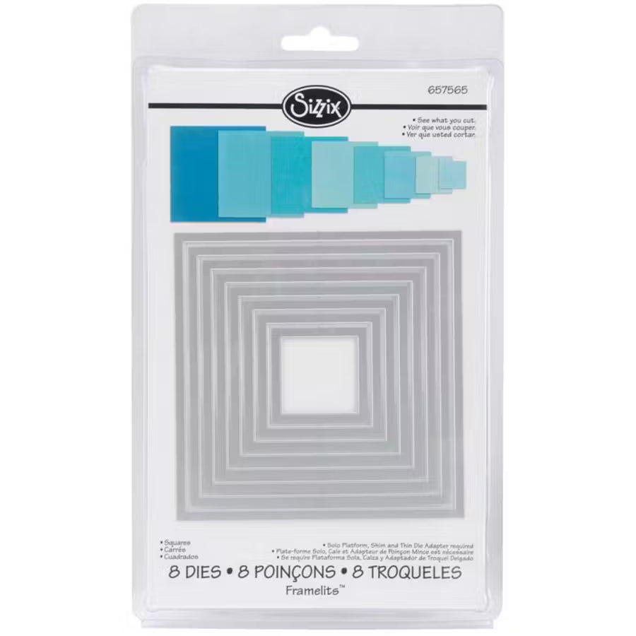 Sizzix Framelits Dies Squares