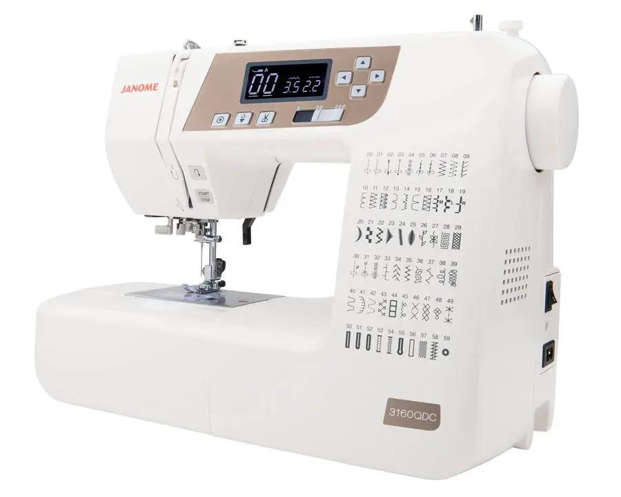 Janome 3160QDC - T - Gold Face Sewing Machine: FREE Quilting Attachment Kit - Sewingmachinesplus.com