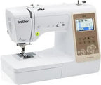 Brother SE625 computerized sewing and embroidery machine, white with touchscreen display, factory serviced